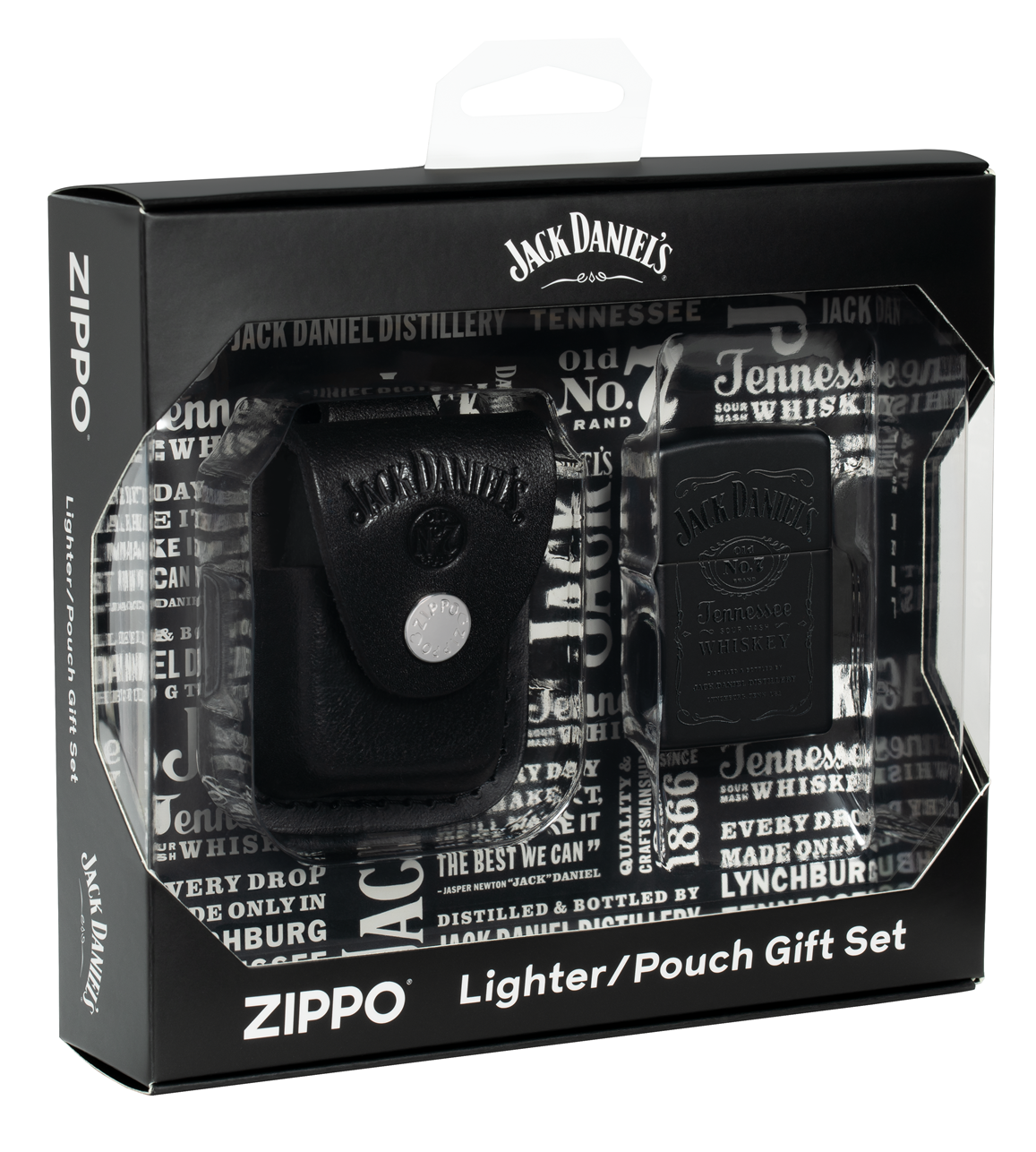 Zippo Jack Daniel's WPL and Pouch Gift Set