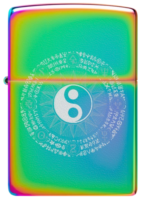 Zippo Ying Yang Design