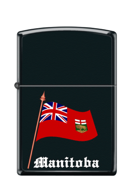 Zippo Souvenir Flag of Manitoba (218-072423)