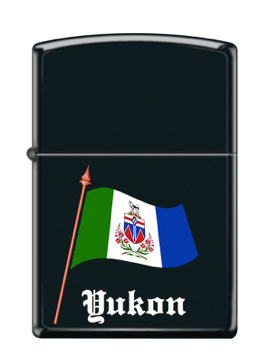 Zippo Souvenir Flag of Yukon (218-072427)