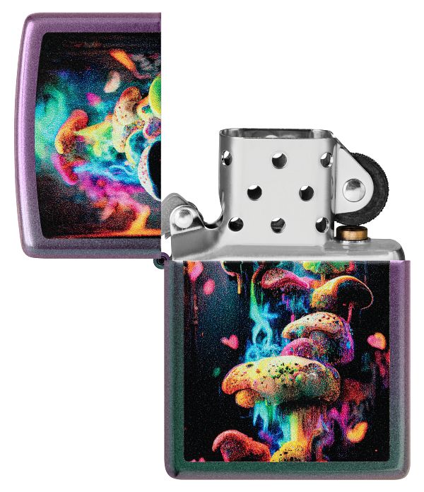 Zippo Mushrooms Design