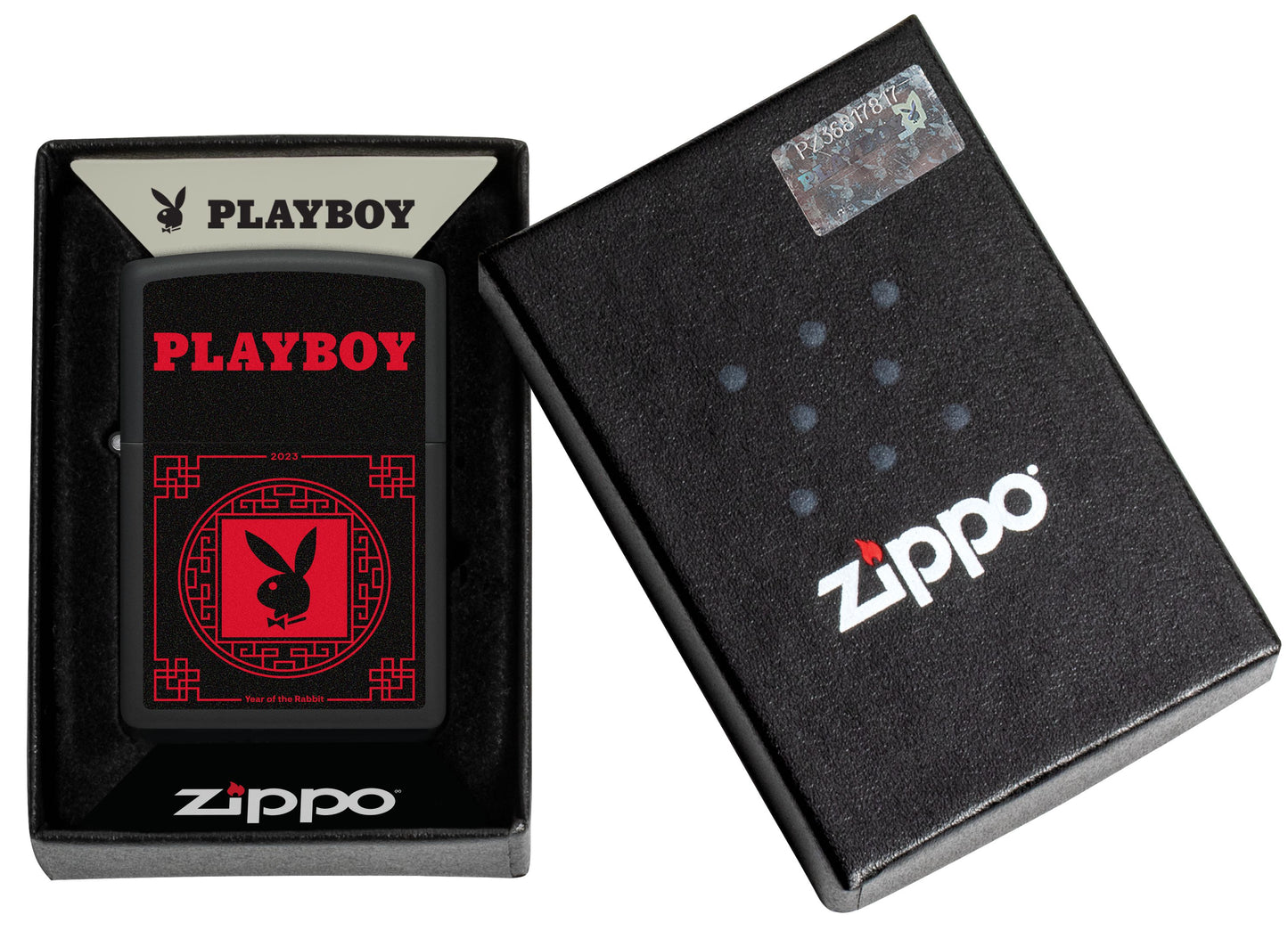Zippo Playboy Rouge Scan (218-110251)