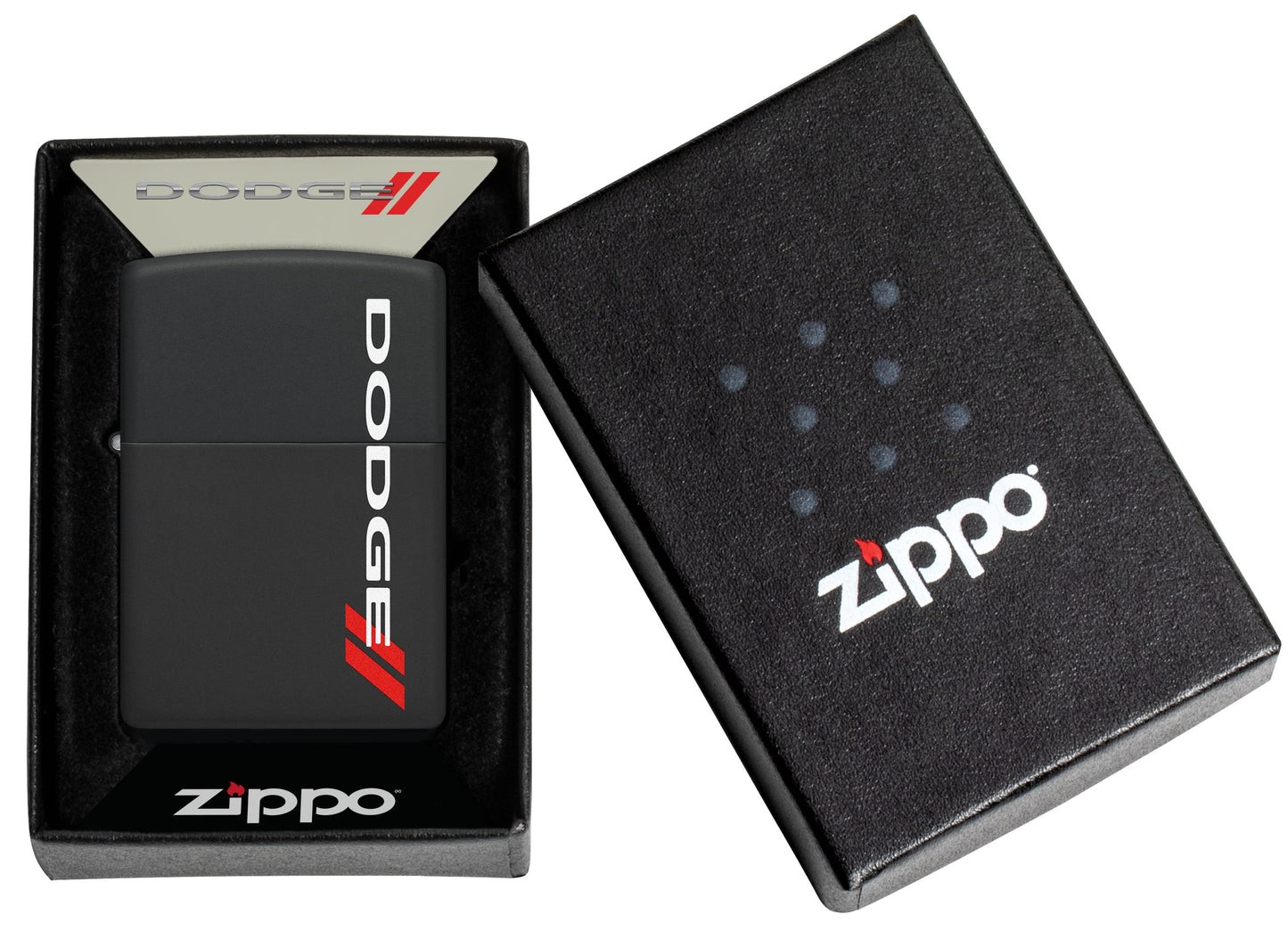 Zippo Dodge à rayures rouges (218-110271)
