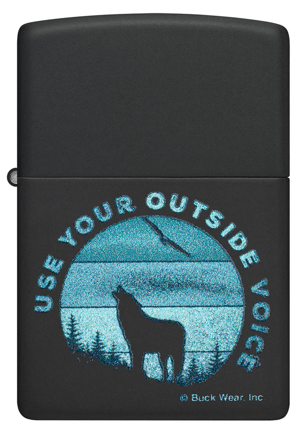 Zippo Buck Wear Outside Voice Design