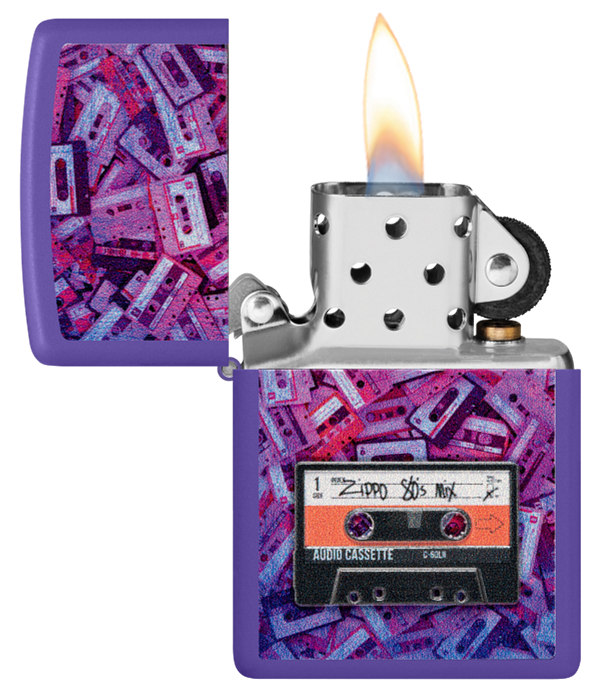 ZIPPO CASSETTE TAPE DESIGN ( 48521)
