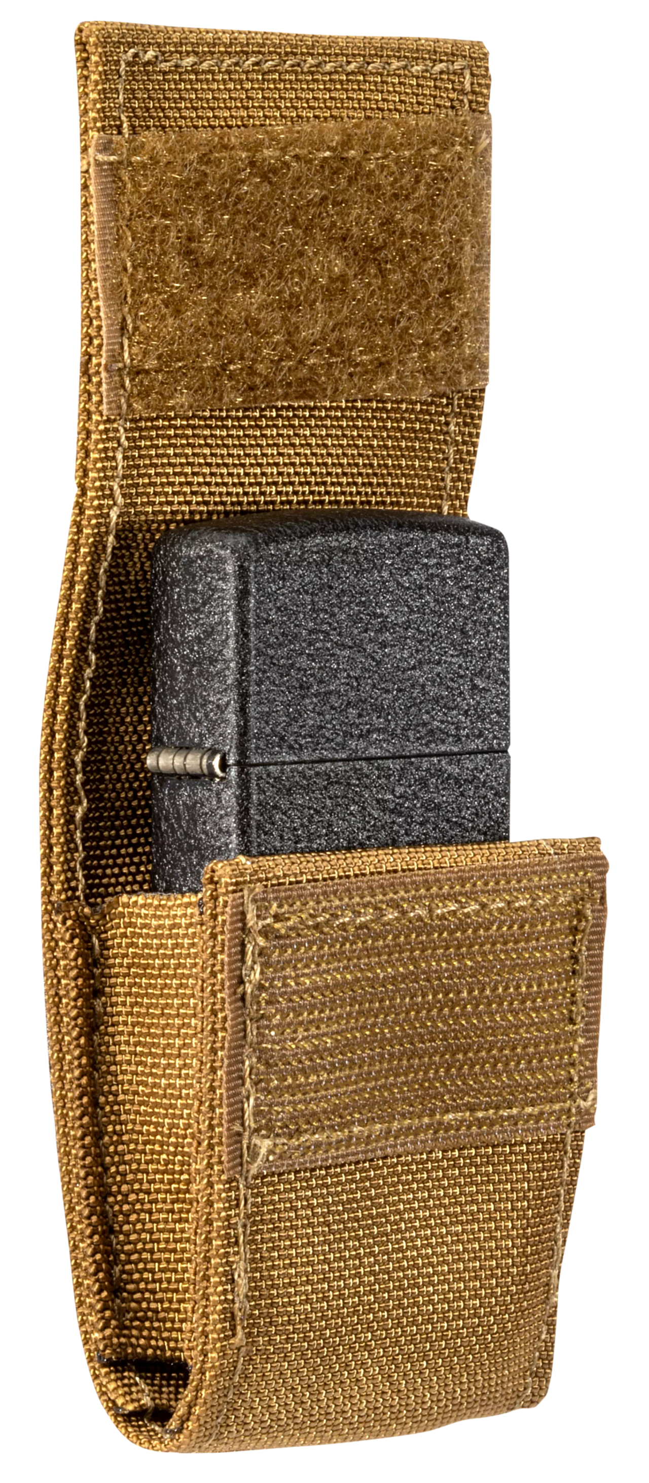 Coyote Pouch and Black Crackle Lighter Gift Set freeshipping - Zippo.ca