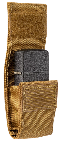 Coyote Pouch and Black Crackle Lighter Gift Set freeshipping - Zippo.ca