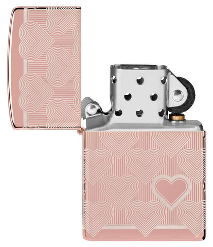 Zippo en forme de cœur