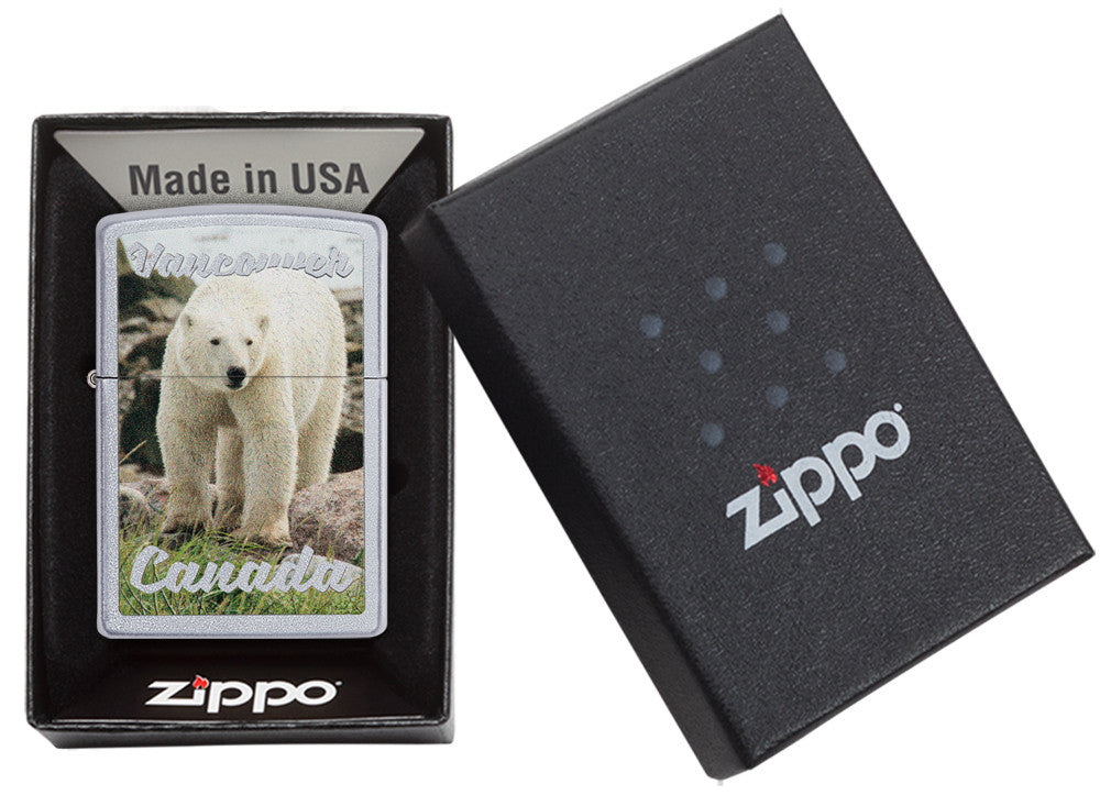 Souvenir Vancouver, Canada Polar Bear Design freeshipping - Zippo.ca