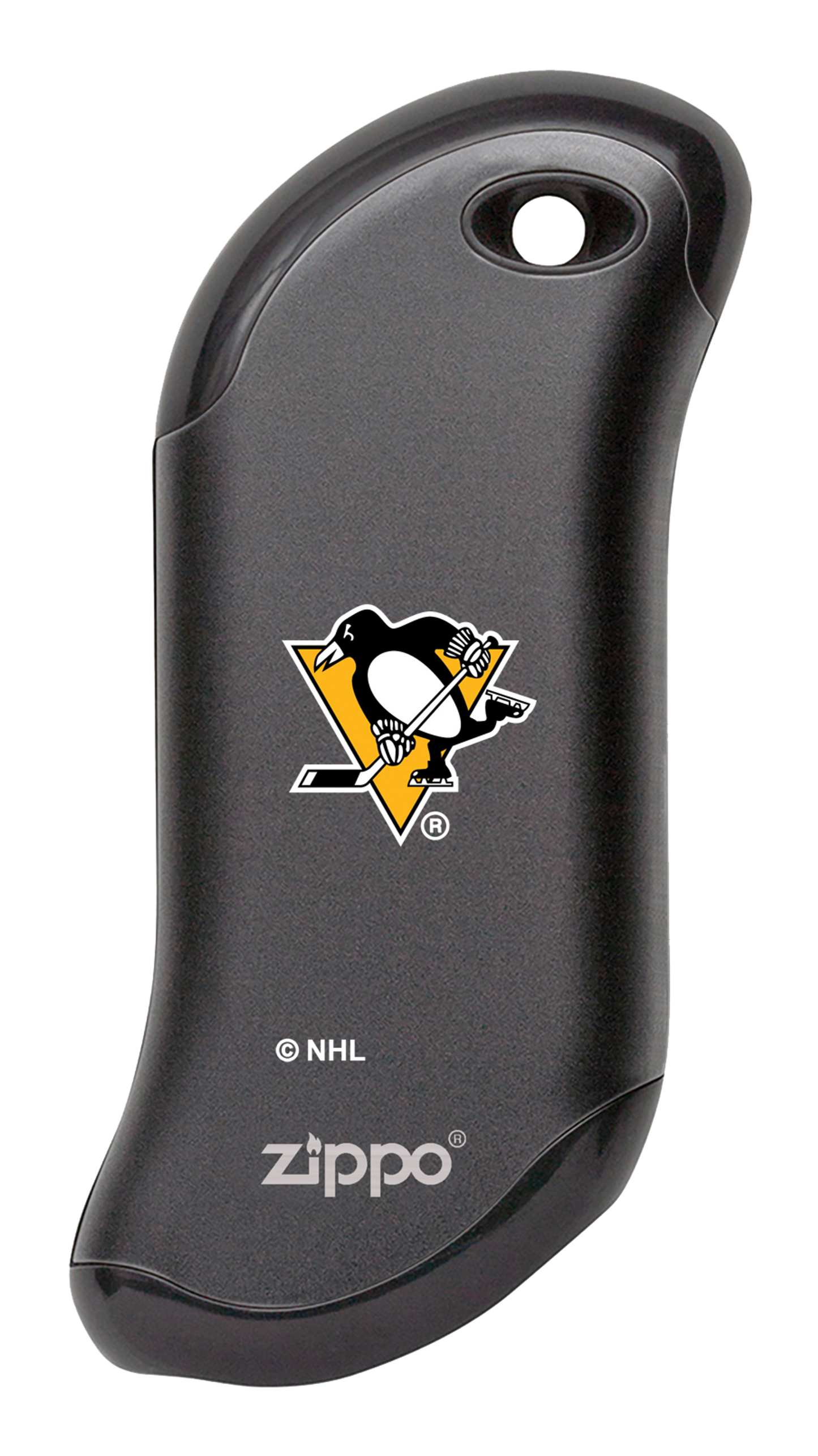 Zippo HeatBank 9s NHL Noir Penguins de Pittsburgh ( 44415 )