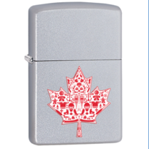 Zippo Souvenir Detailed Maple Leaf (NEW) - Zippo.ca