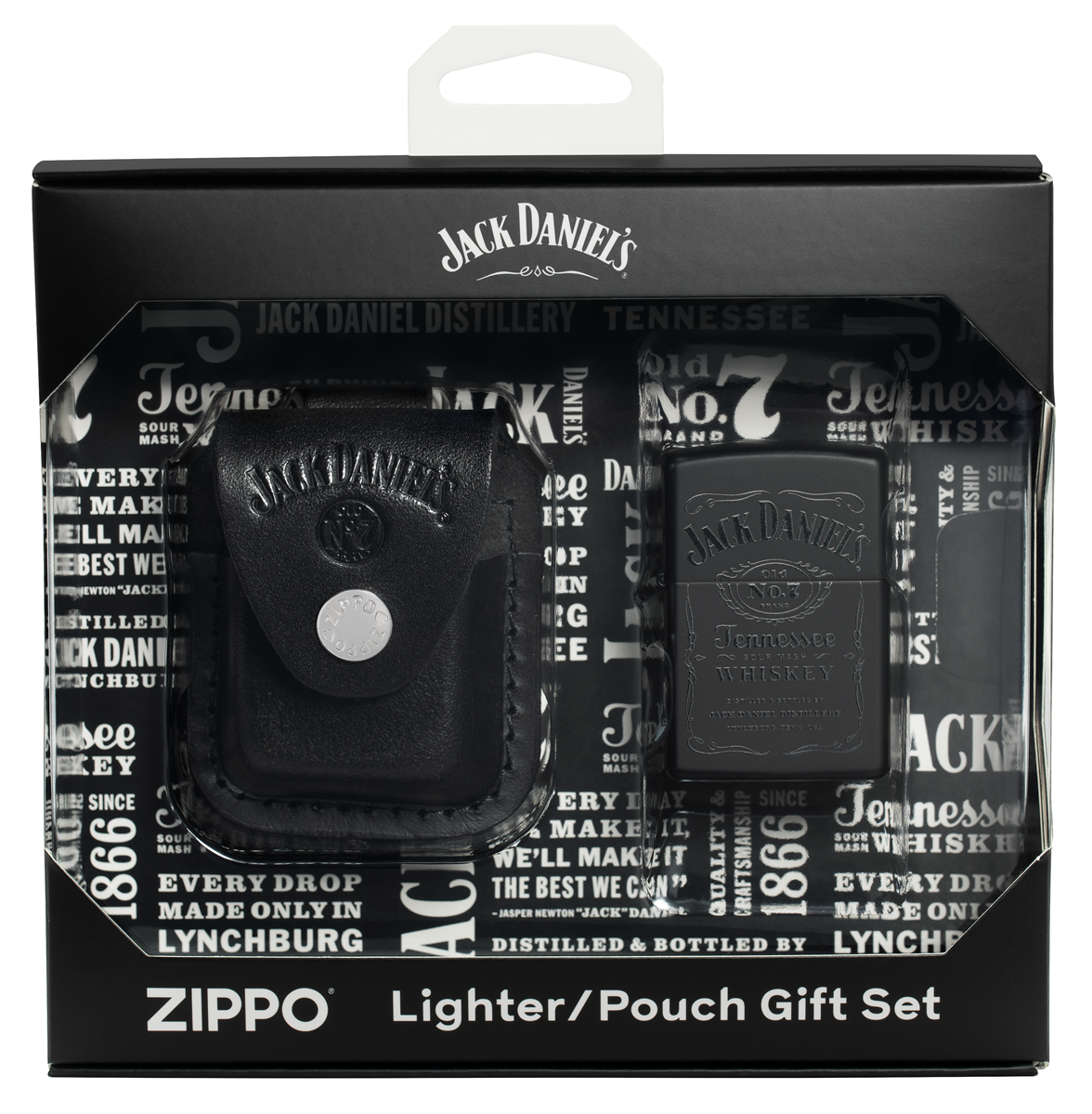 Zippo Jack Daniel's WPL and Pouch Gift Set