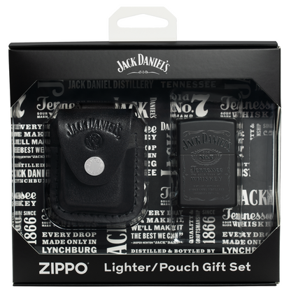Zippo Jack Daniel's WPL and Pouch Gift Set