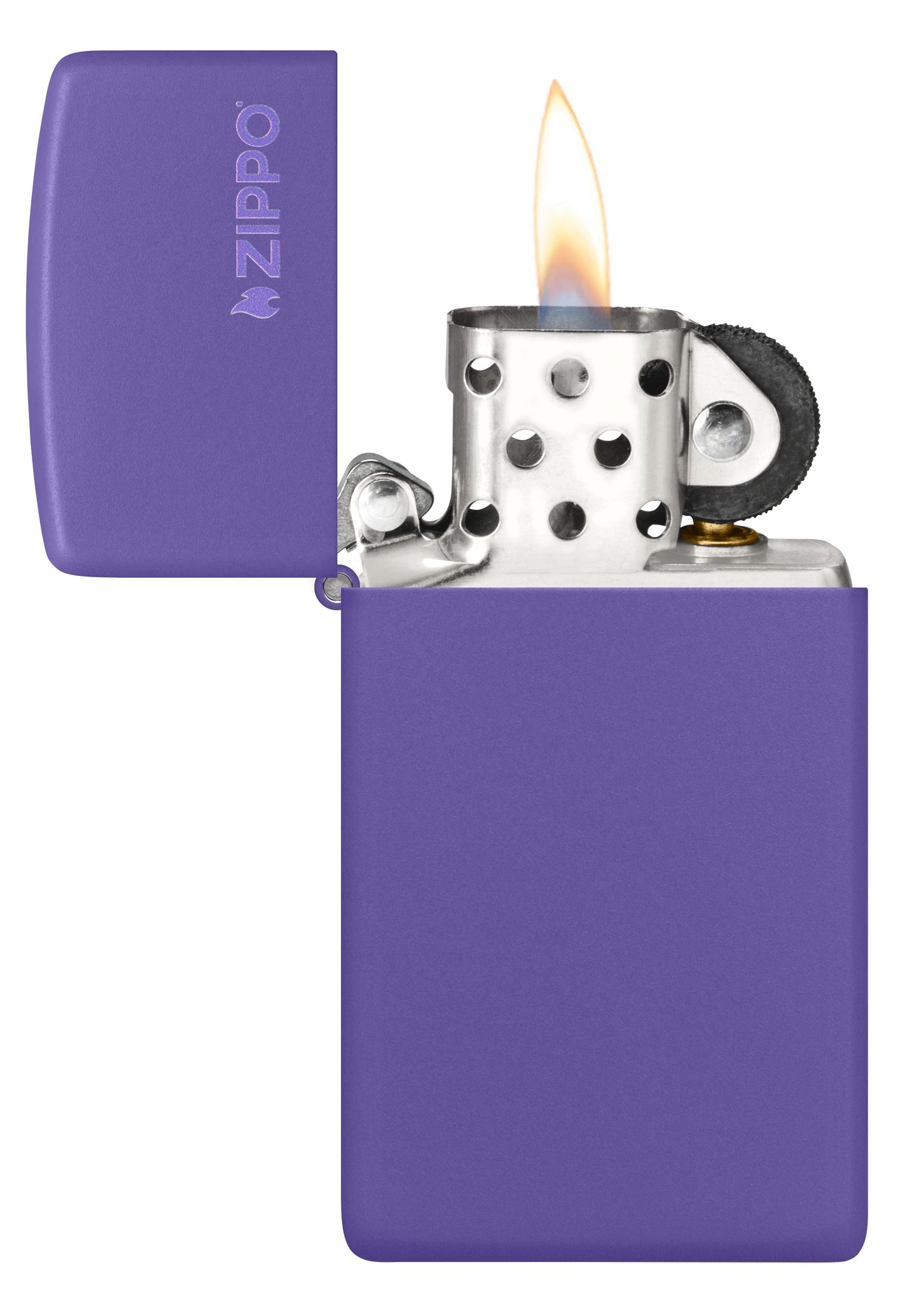 Zippo Slim Purple Matte w/Zippo (1637ZL)