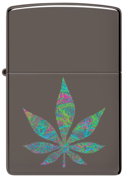 Zippo Funky Cannabis Design