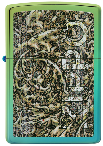 Zippo Design High Polish Teal