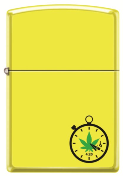 Zippo Leaf #24839 420 Clock