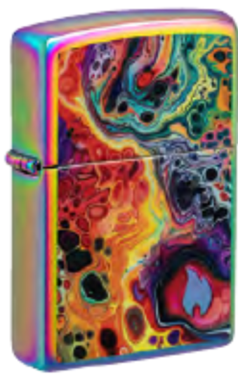 Zippo 151 Abstract Design