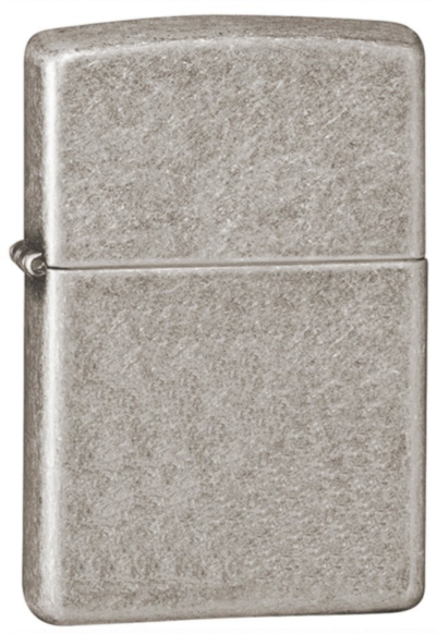 Zippo Armor Antique Sil. Plate