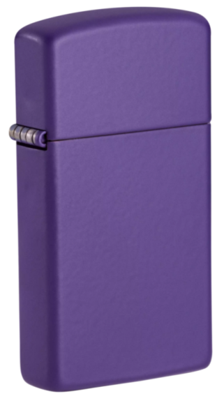 Zippo Slim Purple Matte