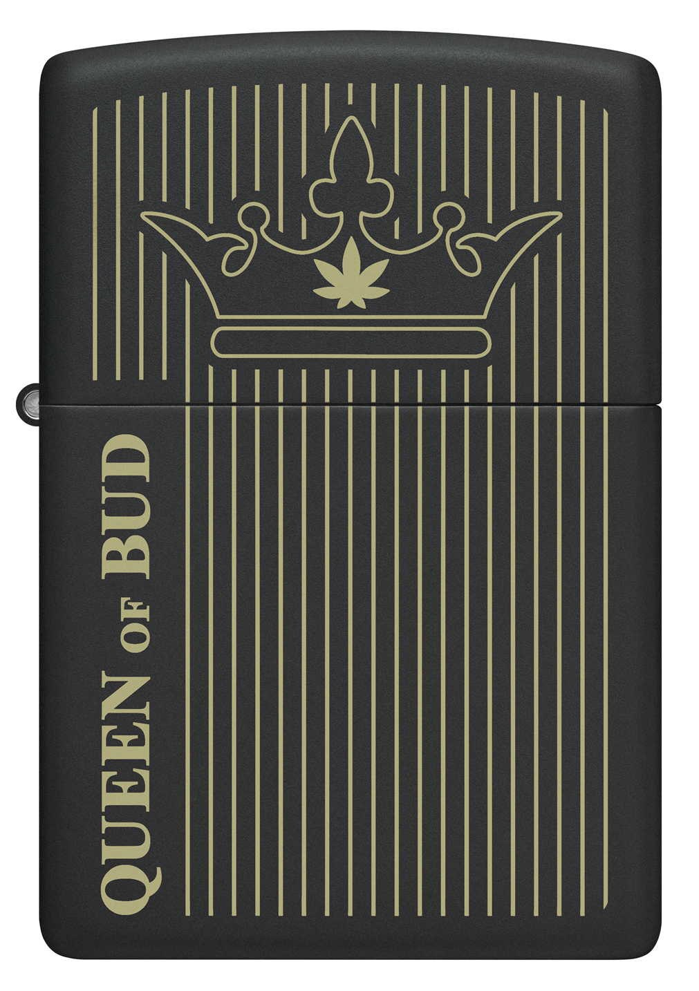 Zippo Black Obsidian Vertical Flame
