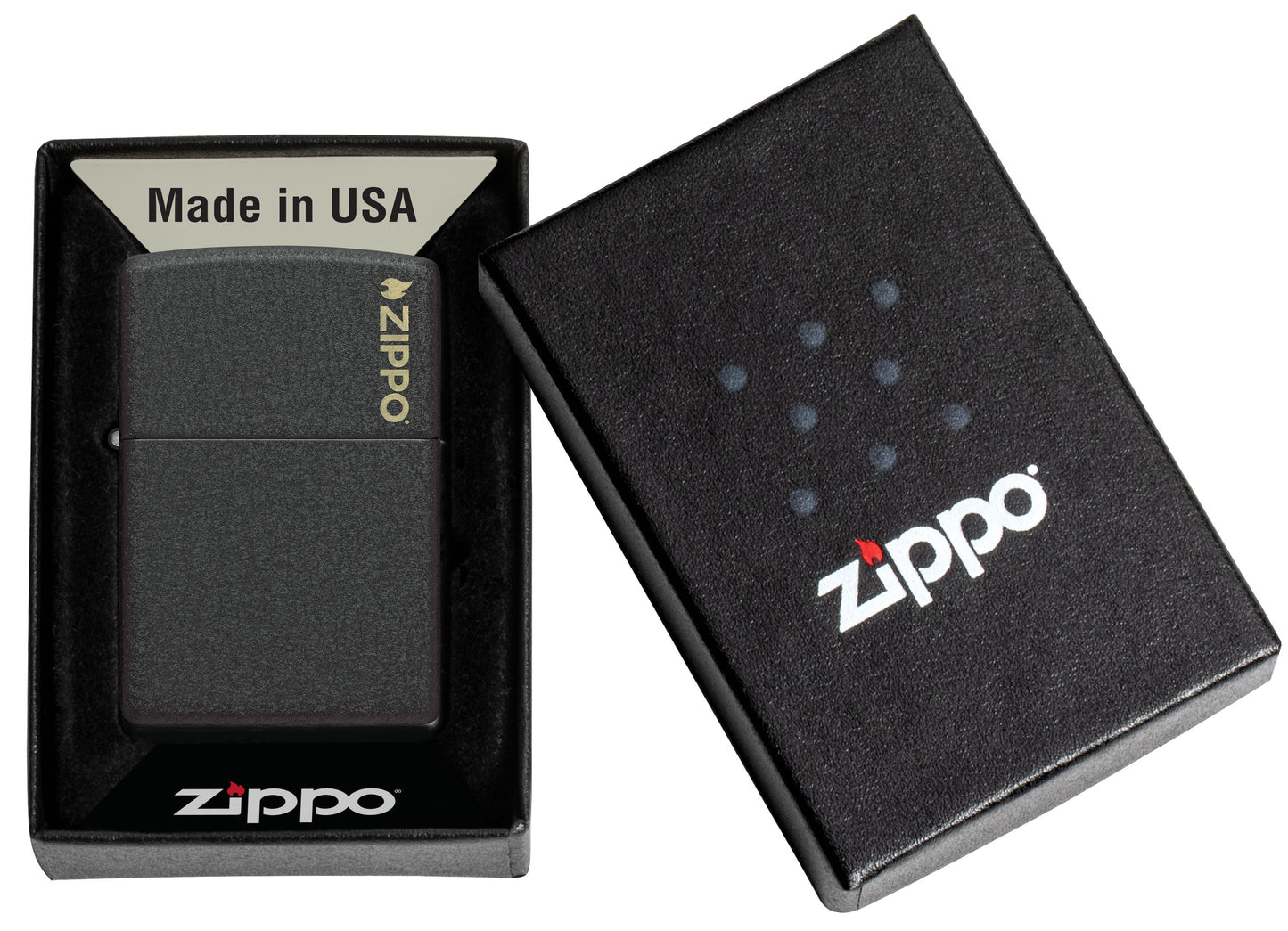 Zippo Black Crackle (236ZL)