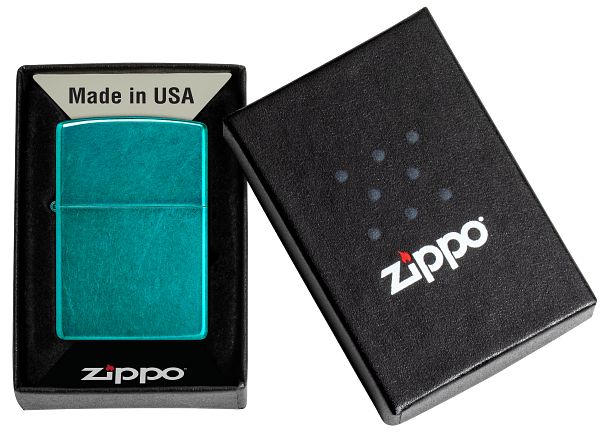 Zippo Translucent Candy Teal