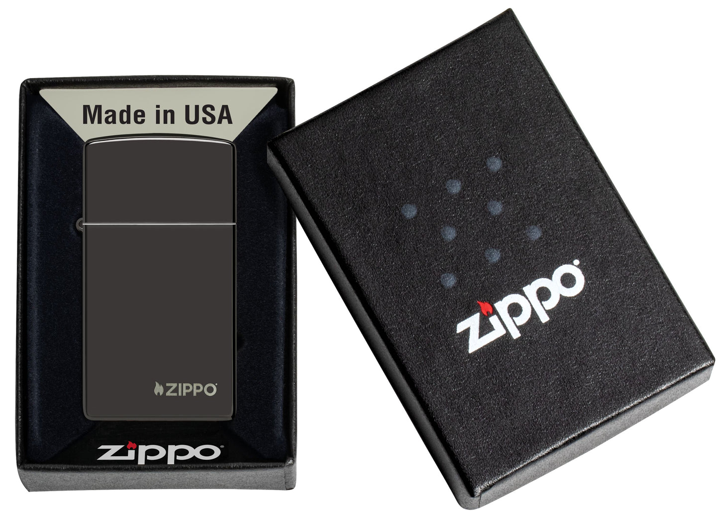 Zippo Slim Ebony/Zippo CLC15 (28123ZL)