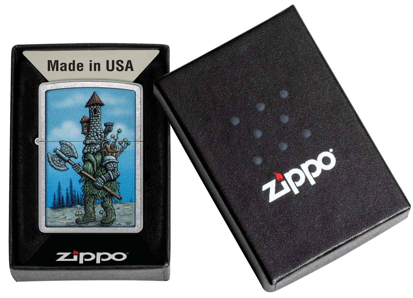 Zippo 207 Knight Monster Design (46246)