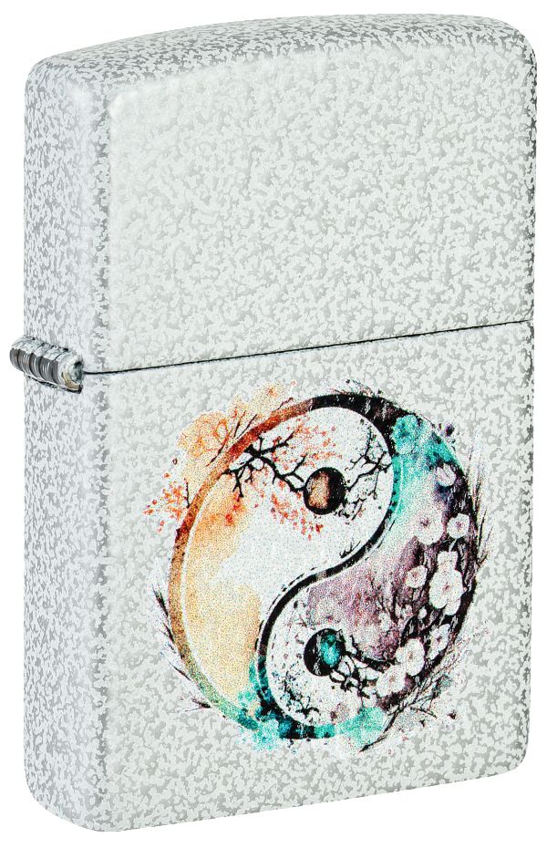 Zippo Water Colour Yin Yang Design