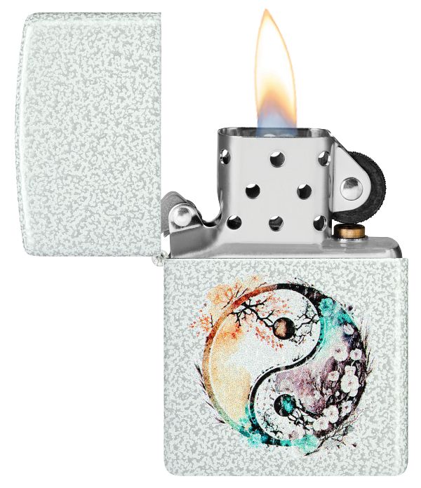 Zippo Water Colour Yin Yang Design
