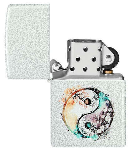 Zippo Water Colour Yin Yang Design