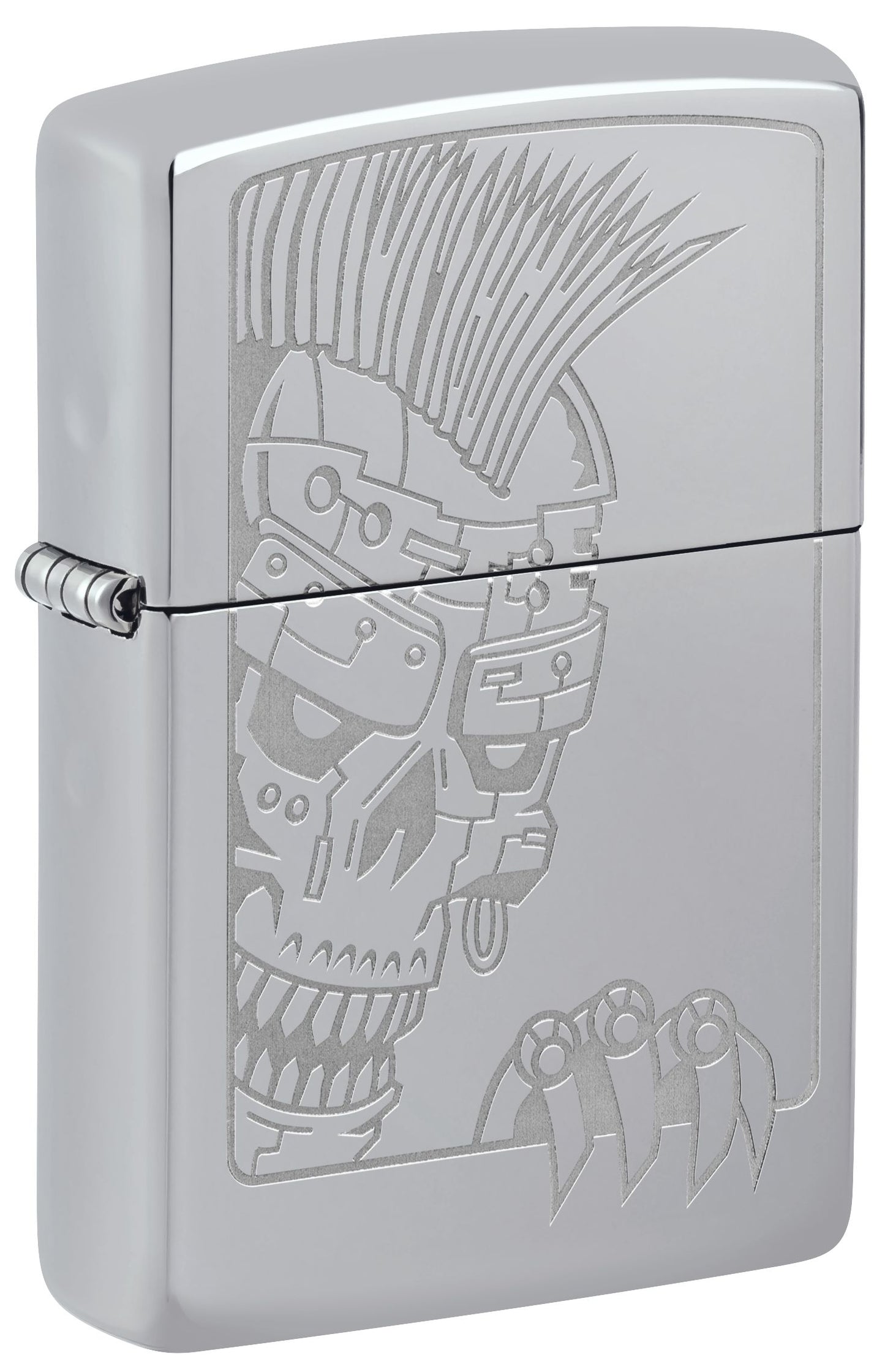 Zippo Mohawk Skull Design  (46426)