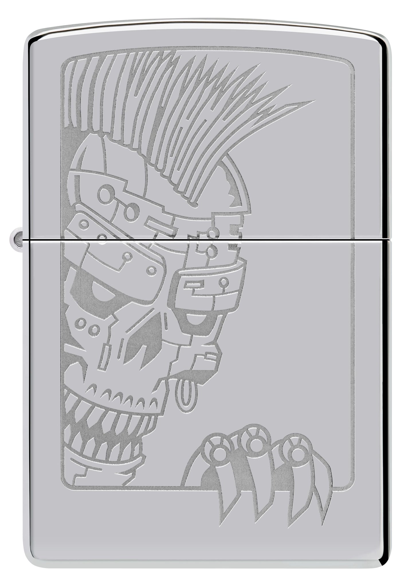 Zippo Mohawk Skull Design  (46426)