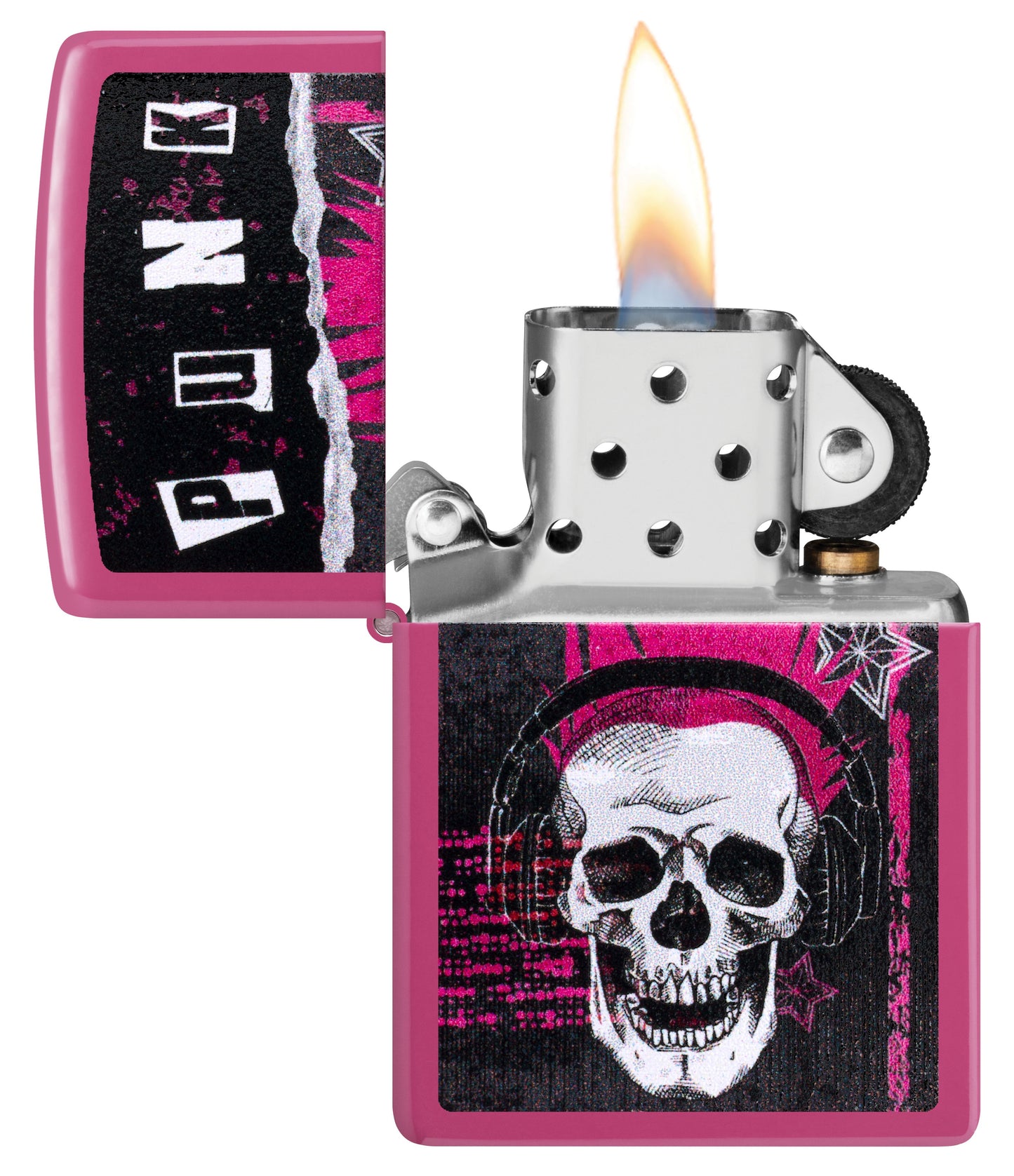 Zippo Punk Skull  Design  (46430)