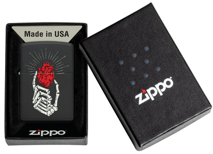 Zippo Heart In Hand  Design (46469)