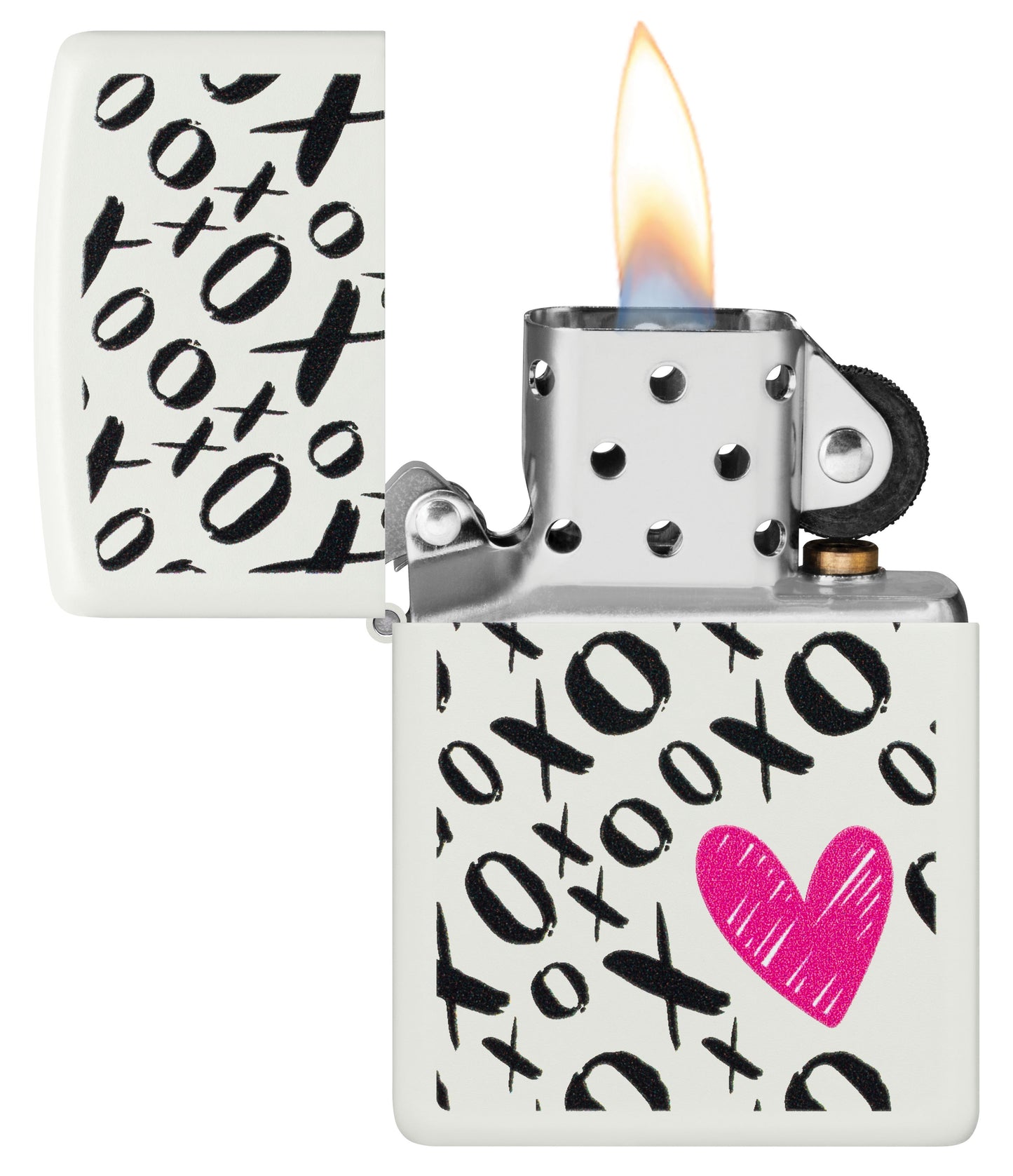 Zippo 214 XO Heart Design (46471)