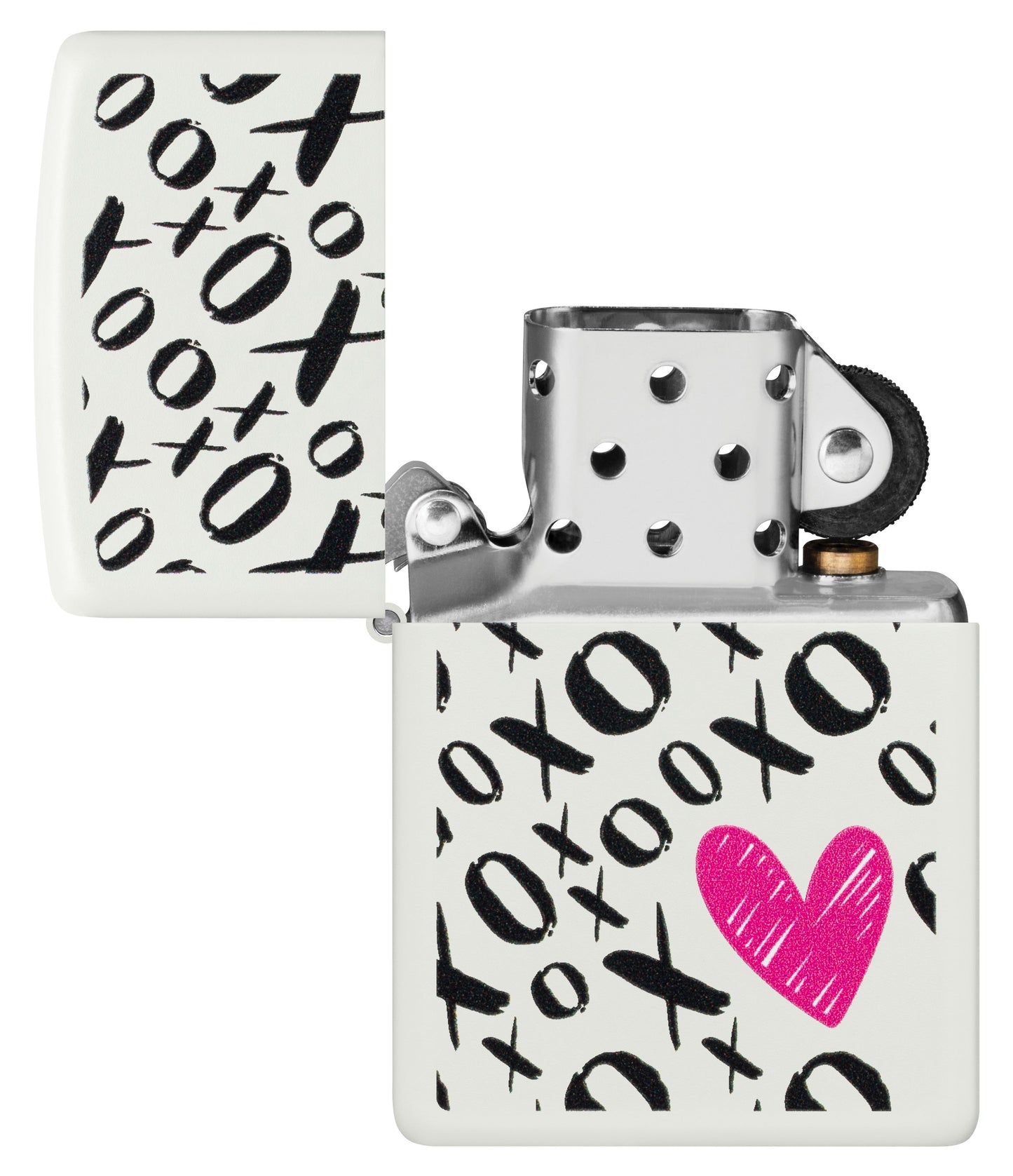 Zippo 214 XO Heart Design (46471)