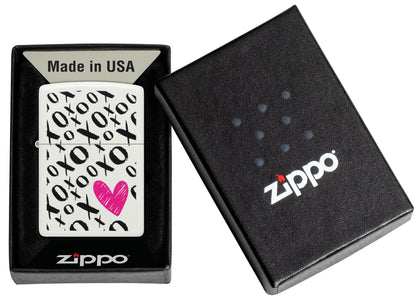 Zippo 214 XO Heart Design (46471)