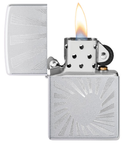 Zippo Heart Rays Design (46480)