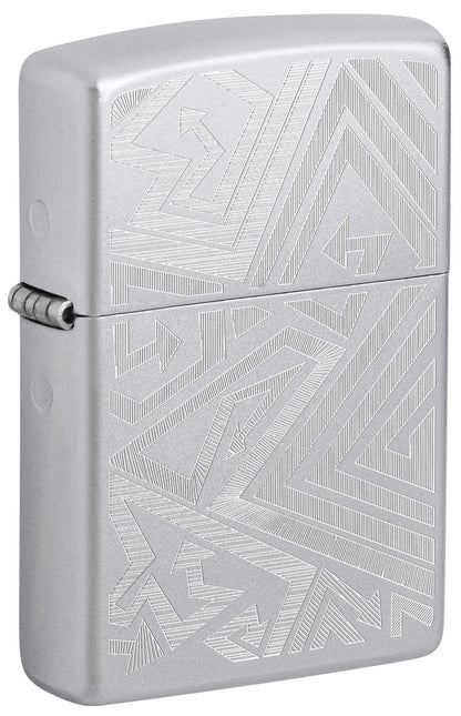 Zippo Lined Arrow Design (46481)