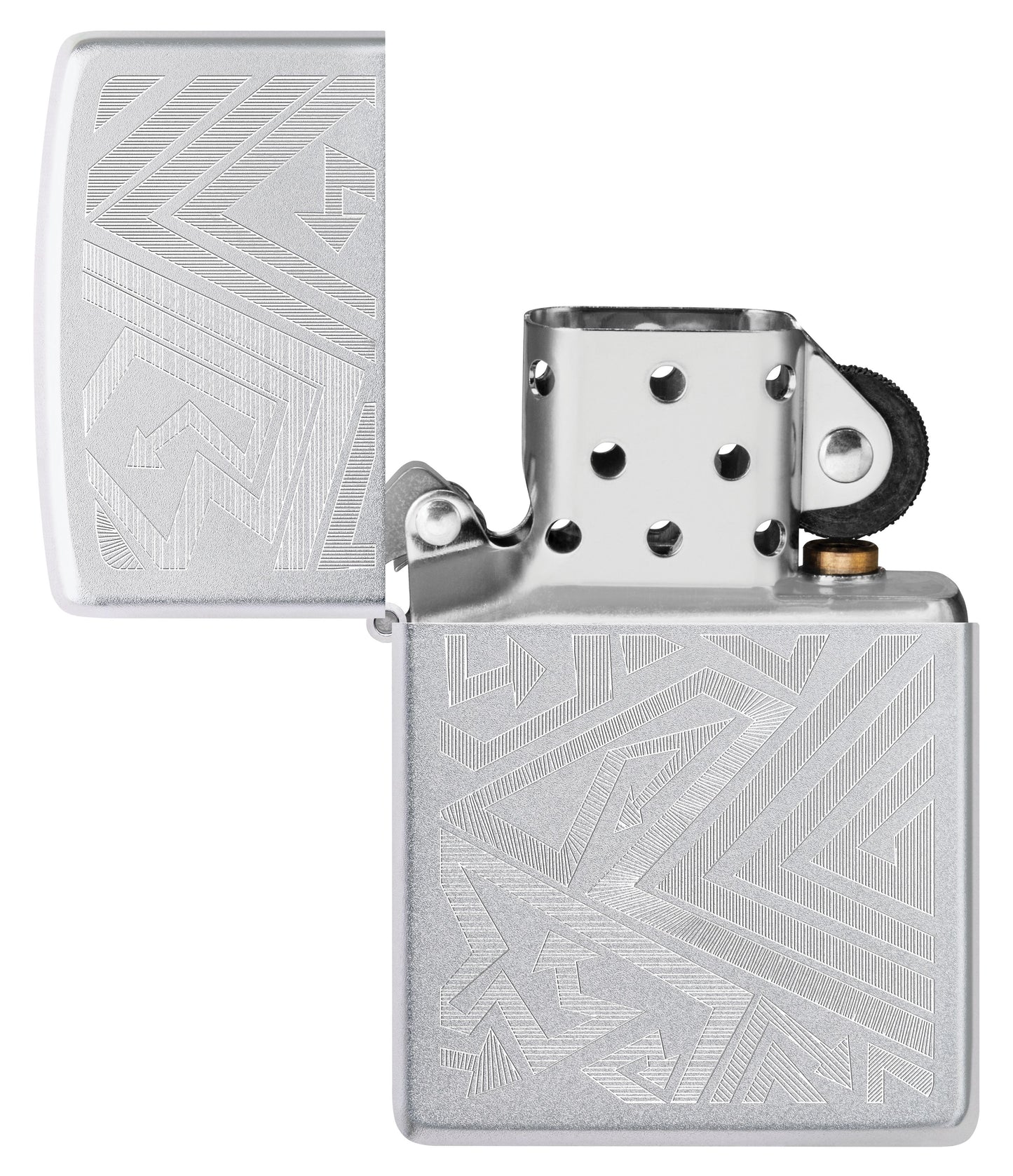 Zippo Lined Arrow Design (46481)