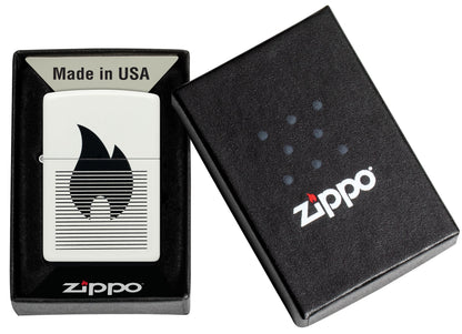 Zippo 214 Lined Flame Design (46485)