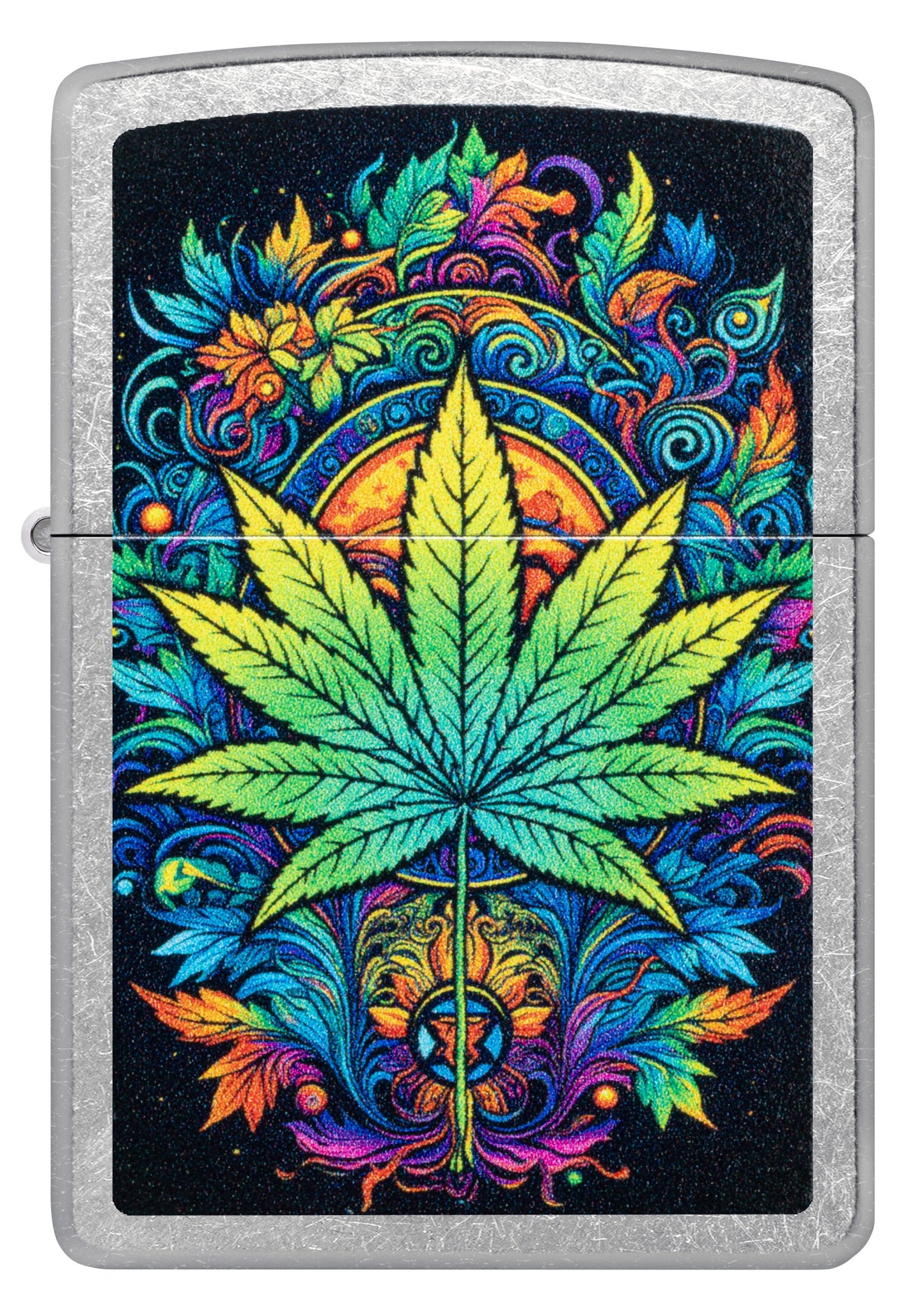 Zippo Psychedelic Cannabis Design (46575)