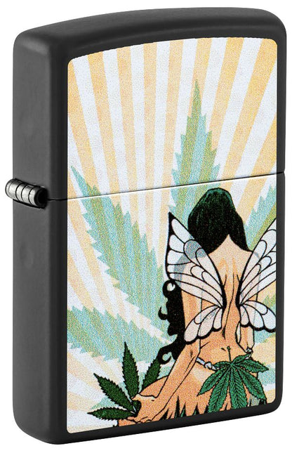 Zippo Cannabis Fairy Design