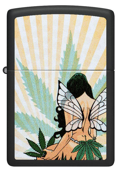 Zippo Cannabis Fairy Design