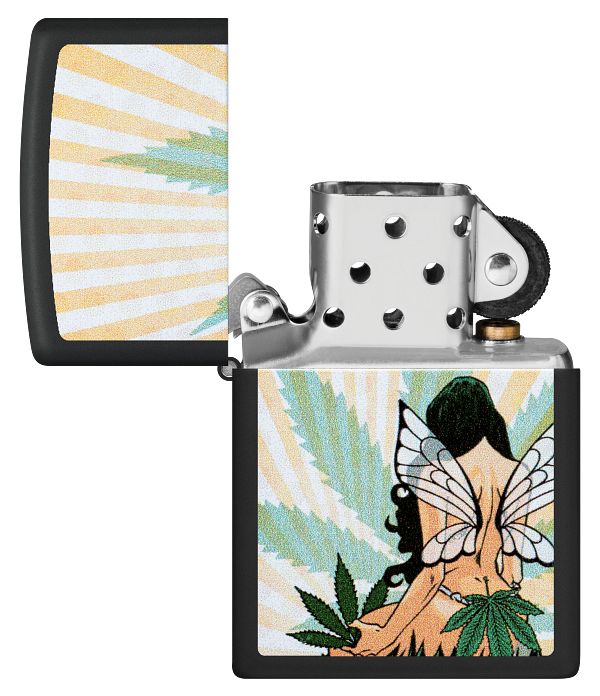 Zippo Cannabis Fairy Design