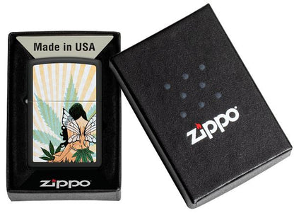 Zippo Cannabis Fairy Design