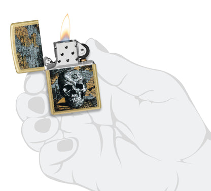 Zippo Floral Skull Design (46577)