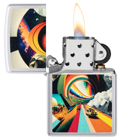 Zippo Psychedelic Travel Design (46578)